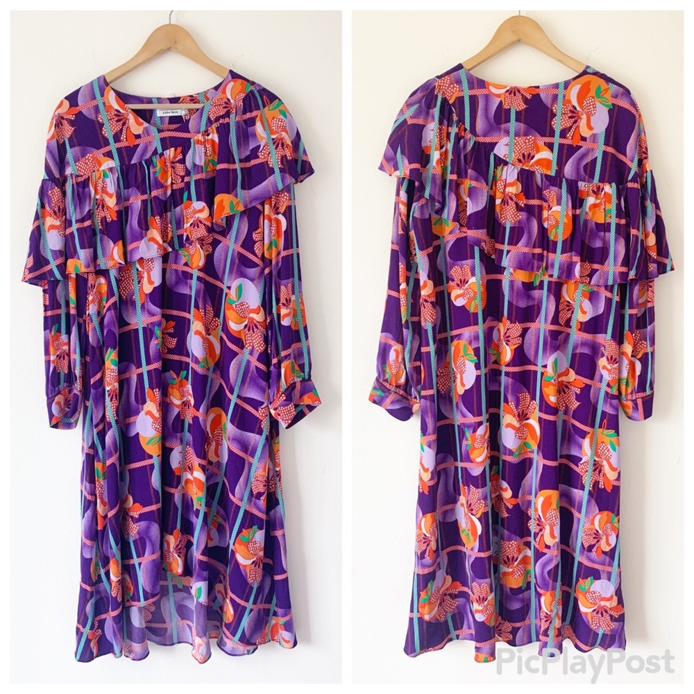 NWT & Other Stories Multicolored Midi Dress